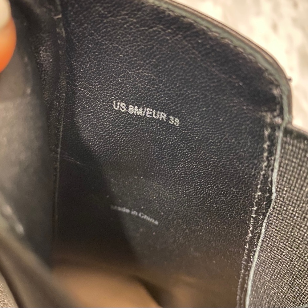 Via Spiga black leather ankle booties - Picture 8 of 11